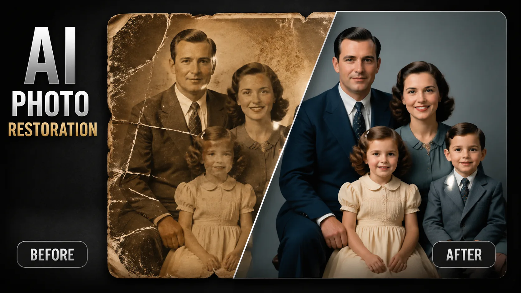 AI Old Photo Restoration