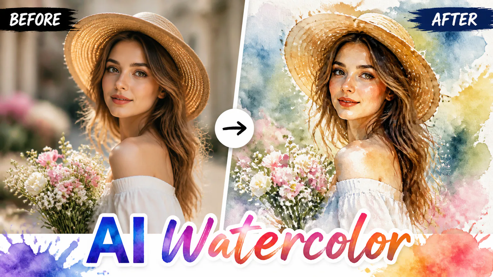 AI Watercolor Generator