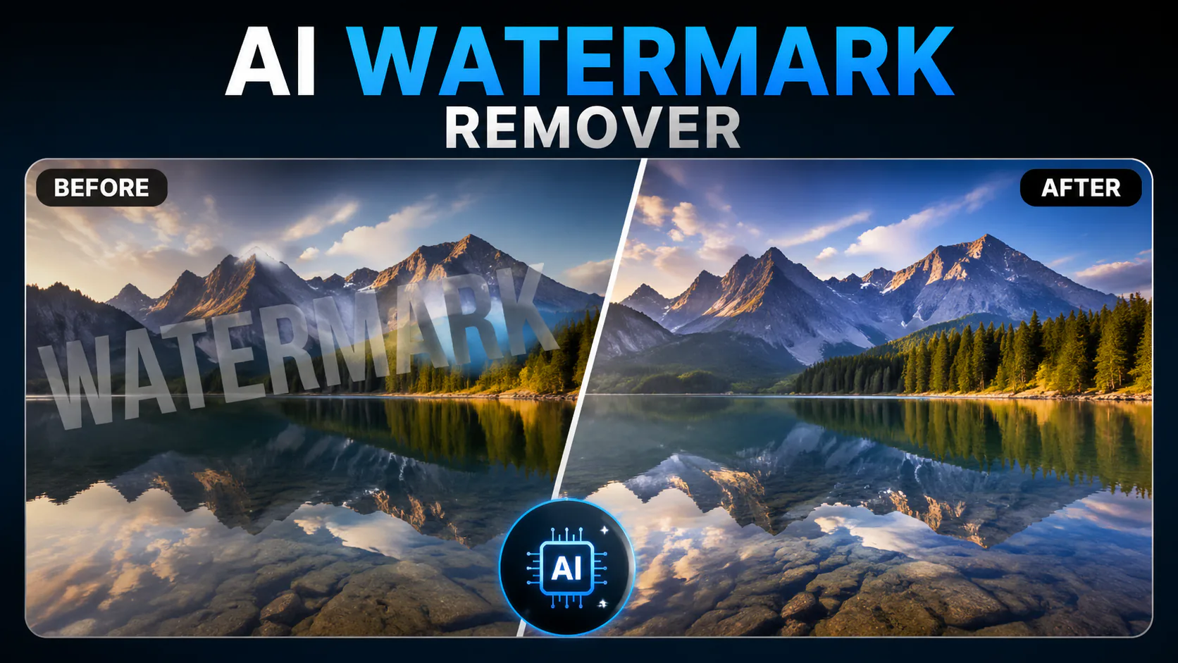 AI Watermark Remover - Remove Logos & Text Online | Nano Banana Pro