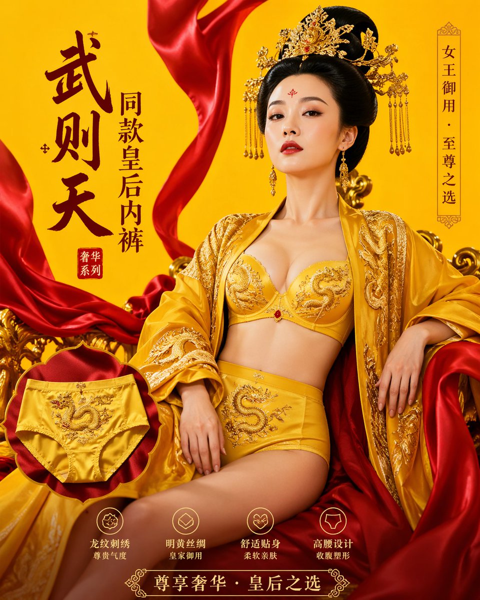 Wu Zetian Dessous-Werbung