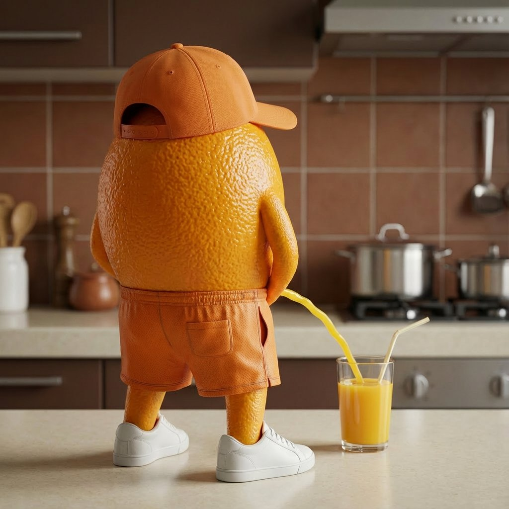 I'll treat you to some juice...