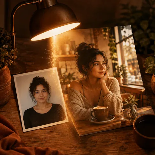 Café Aesthetic AI Photo Generator