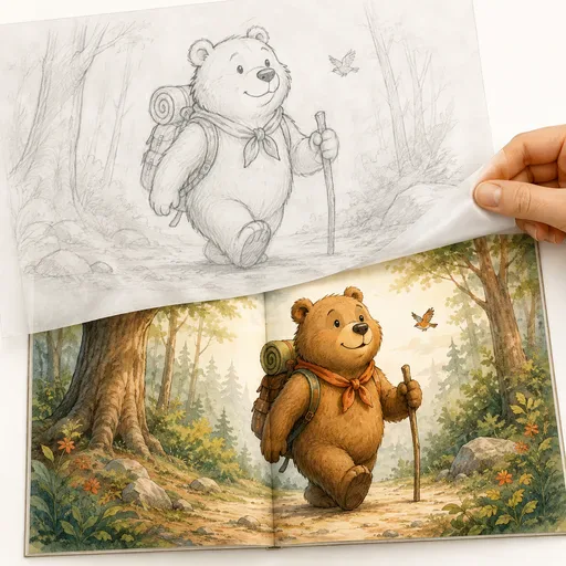 Children Book Illustration Generator