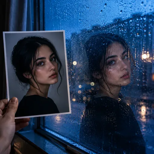 Rainy Window AI Portrait Generator